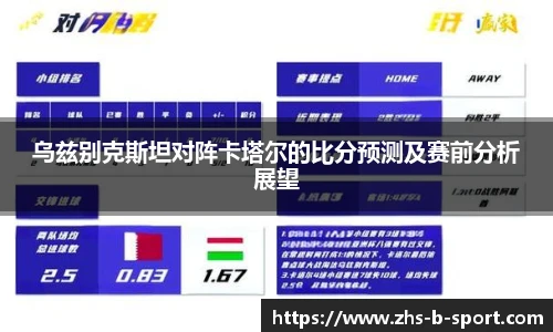 乌兹别克斯坦对阵卡塔尔的比分预测及赛前分析展望